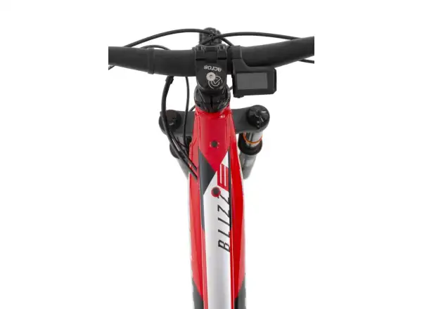 Rock Machine Blizz INT e40-29 górski rower elektryczny gloss red/silver/black