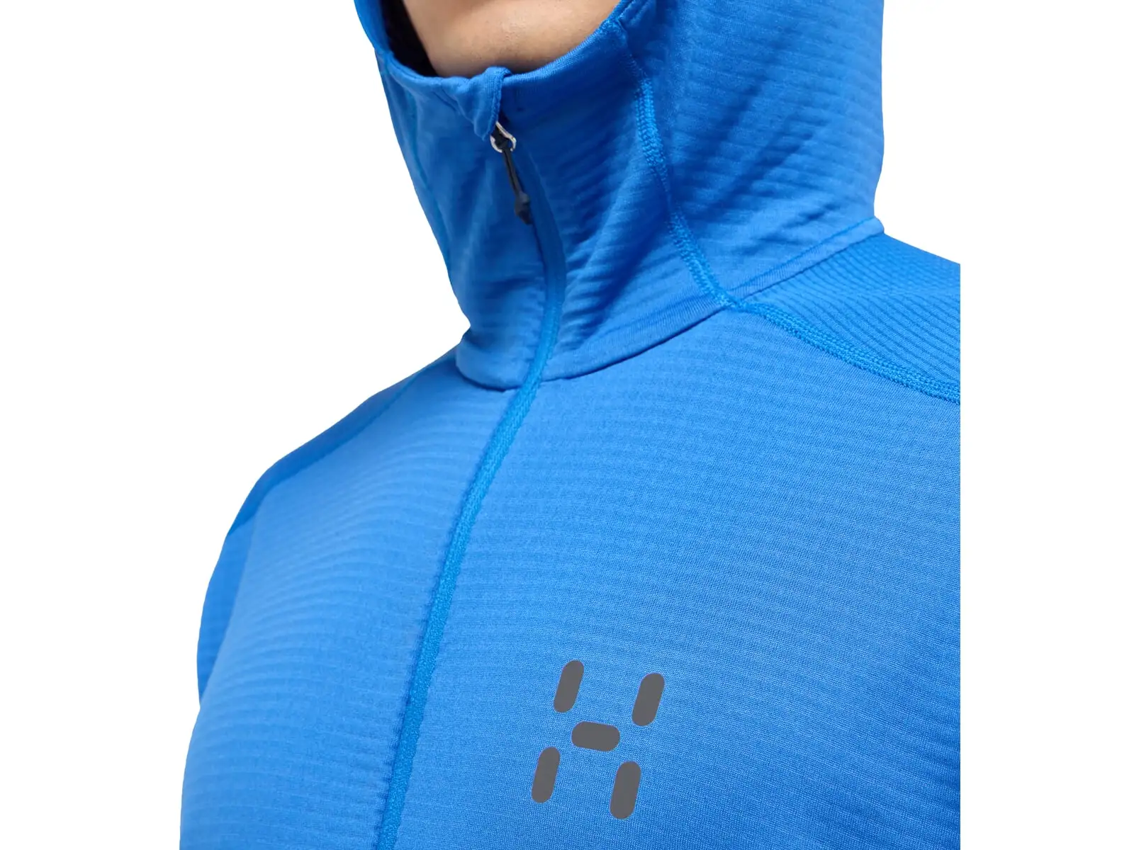 Haglöfs L.I.M Mid Multi Hood męska bluza z kapturem niebieska