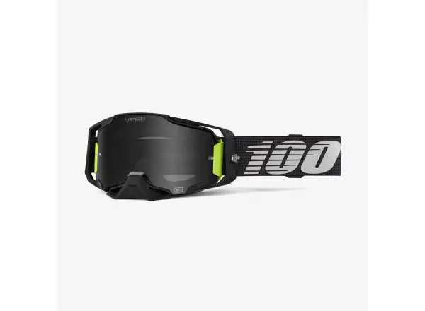 100% Armega gogle zjazdowe Tetsumi/HiPER Black Mirror Lens