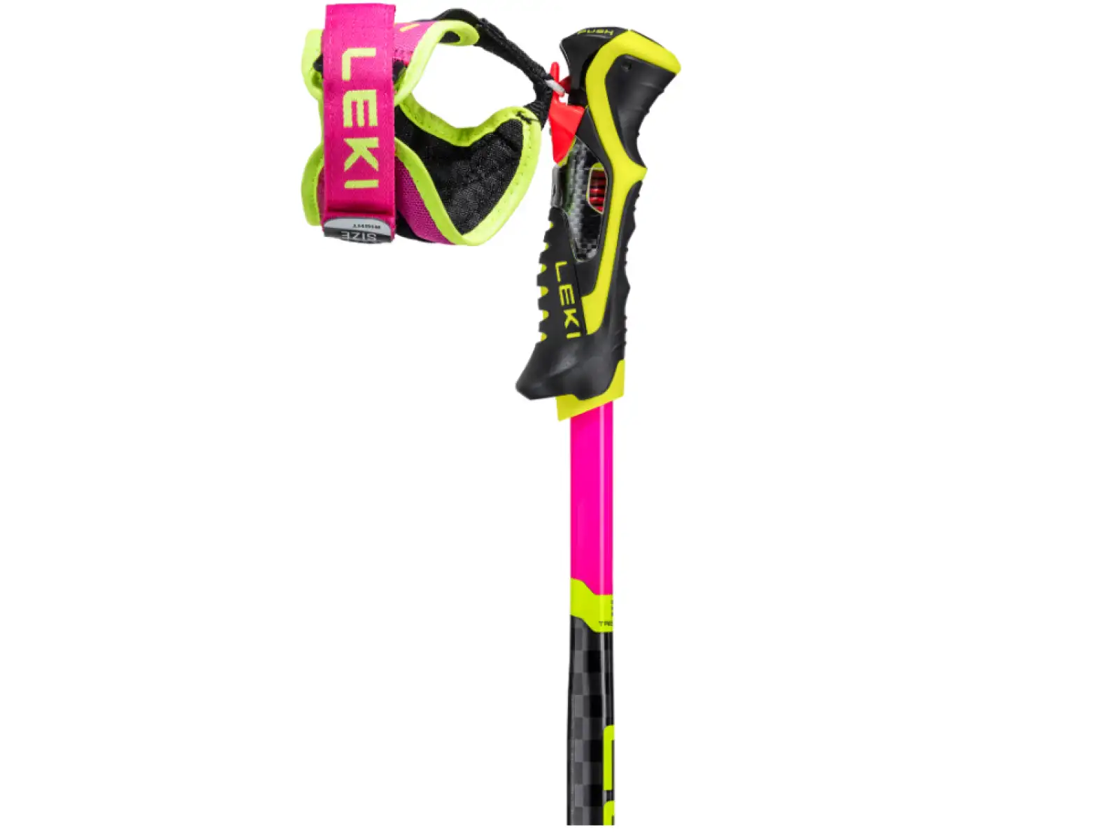 Leki WCR TBS SL 3D kijki zjazdowe Neonpink/Black/Neonyellow