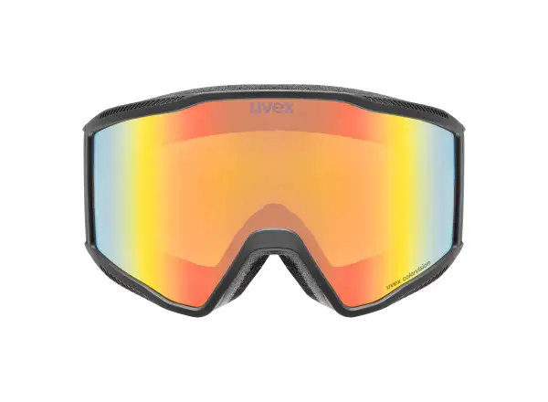 Uvex Blast CV black matt/rainbow - żółty