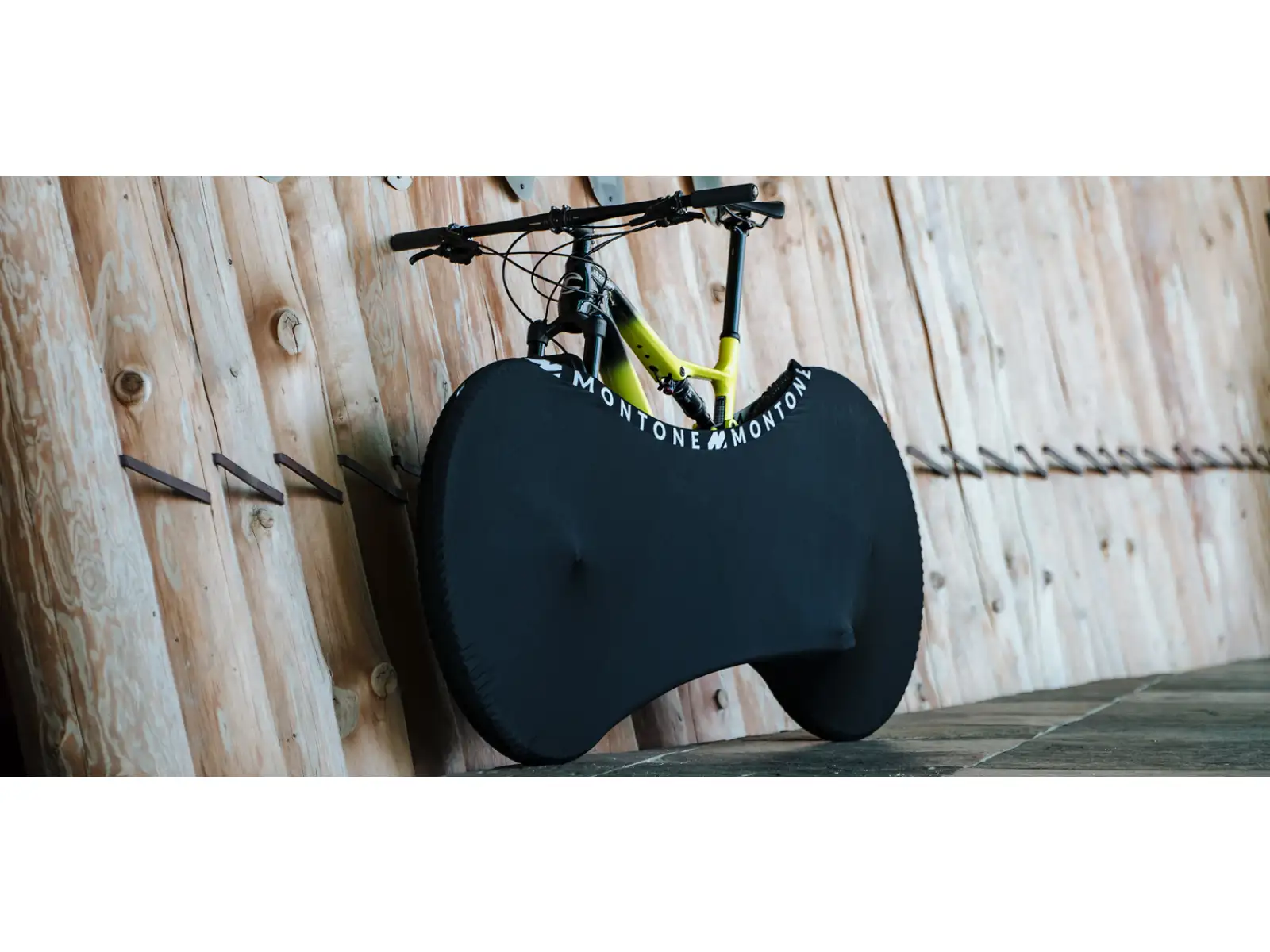 Montone bike mKayak 2.0 pokrowiec na rower do użytku wewnętrznego czarny/biały