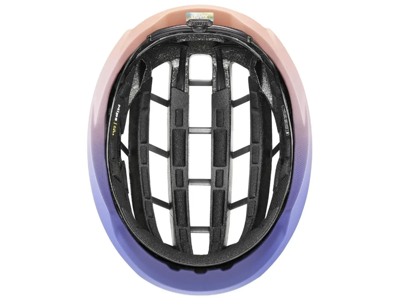 Uvex Surge Aero MIPS kask rowerowy szosowy White/Lila Apricot Matt