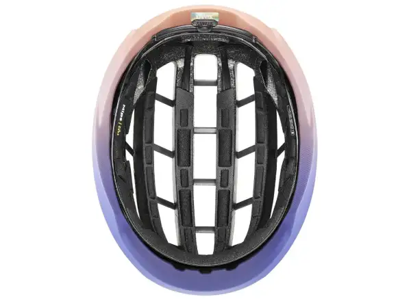 Uvex Surge Aero MIPS kask rowerowy szosowy White/Lila Apricot Matt