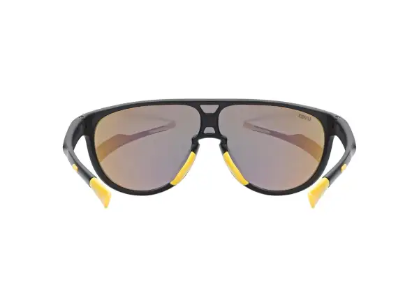 Uvex Sportstyle 515 dziecięce okulary Black Matt/Mirror Yellow