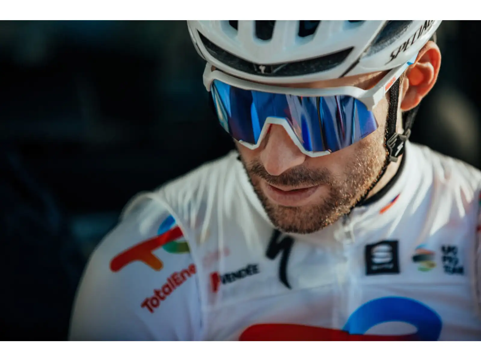 100% S3 okulary TotalEnergies Team Matte White / HIPER Lens
