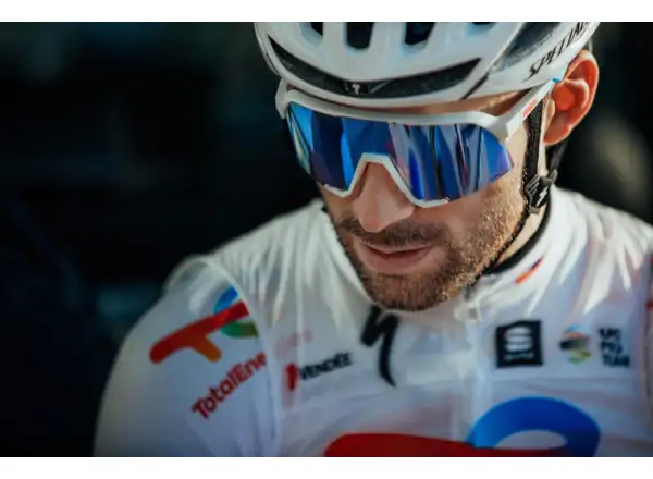 100% S3 okulary TotalEnergies Team Matte White / HIPER Lens