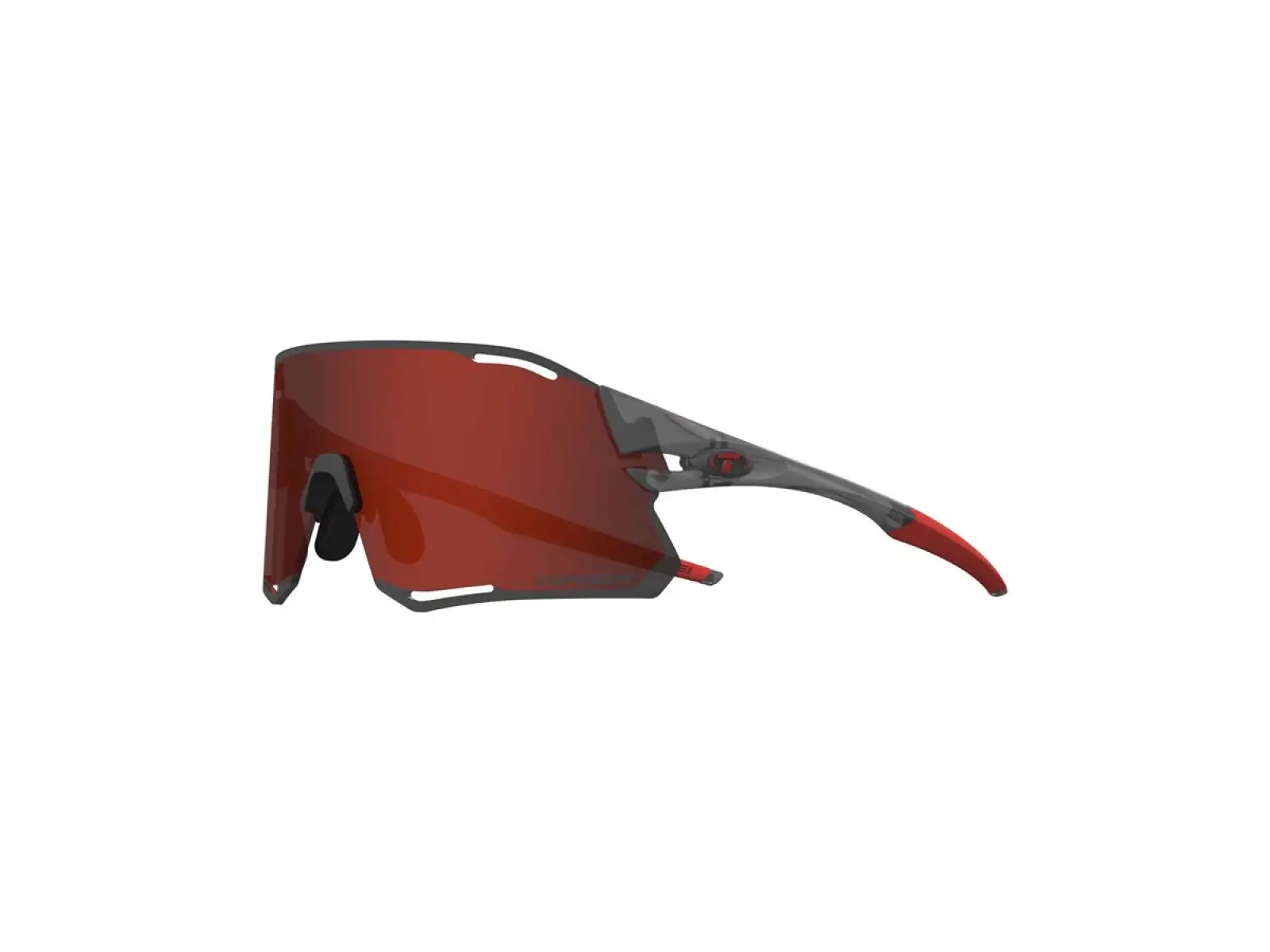 Tifosi Rail Race okulary sportowe Satin Vapor/Clarion Red/Clear