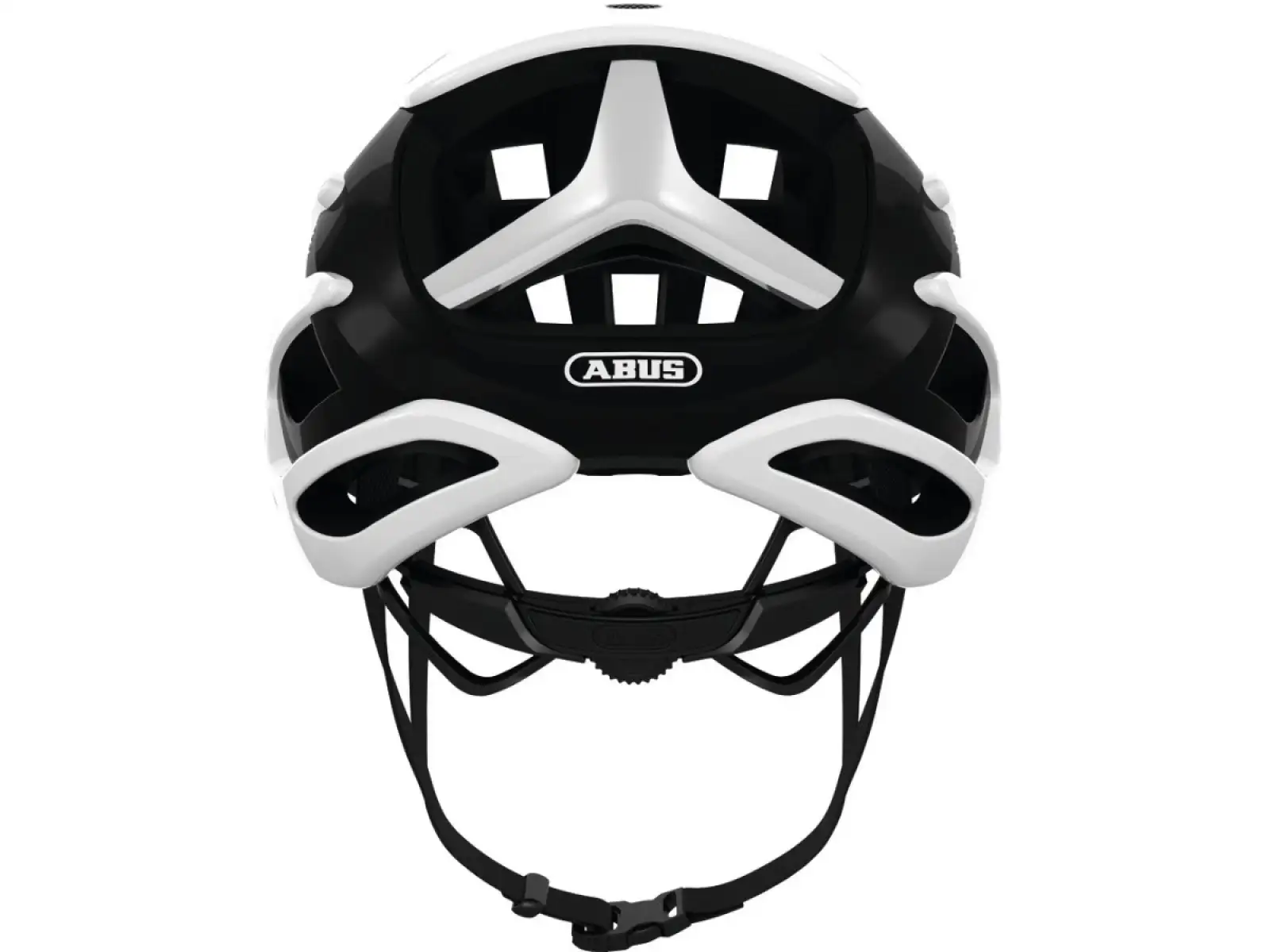 Abus AirBreaker kask rowerowy szosowy Polar White Shiny