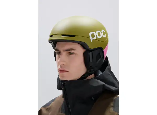 POC Obex Contour kask narciarski Olivine Green Matt/Thulite Pink Matt