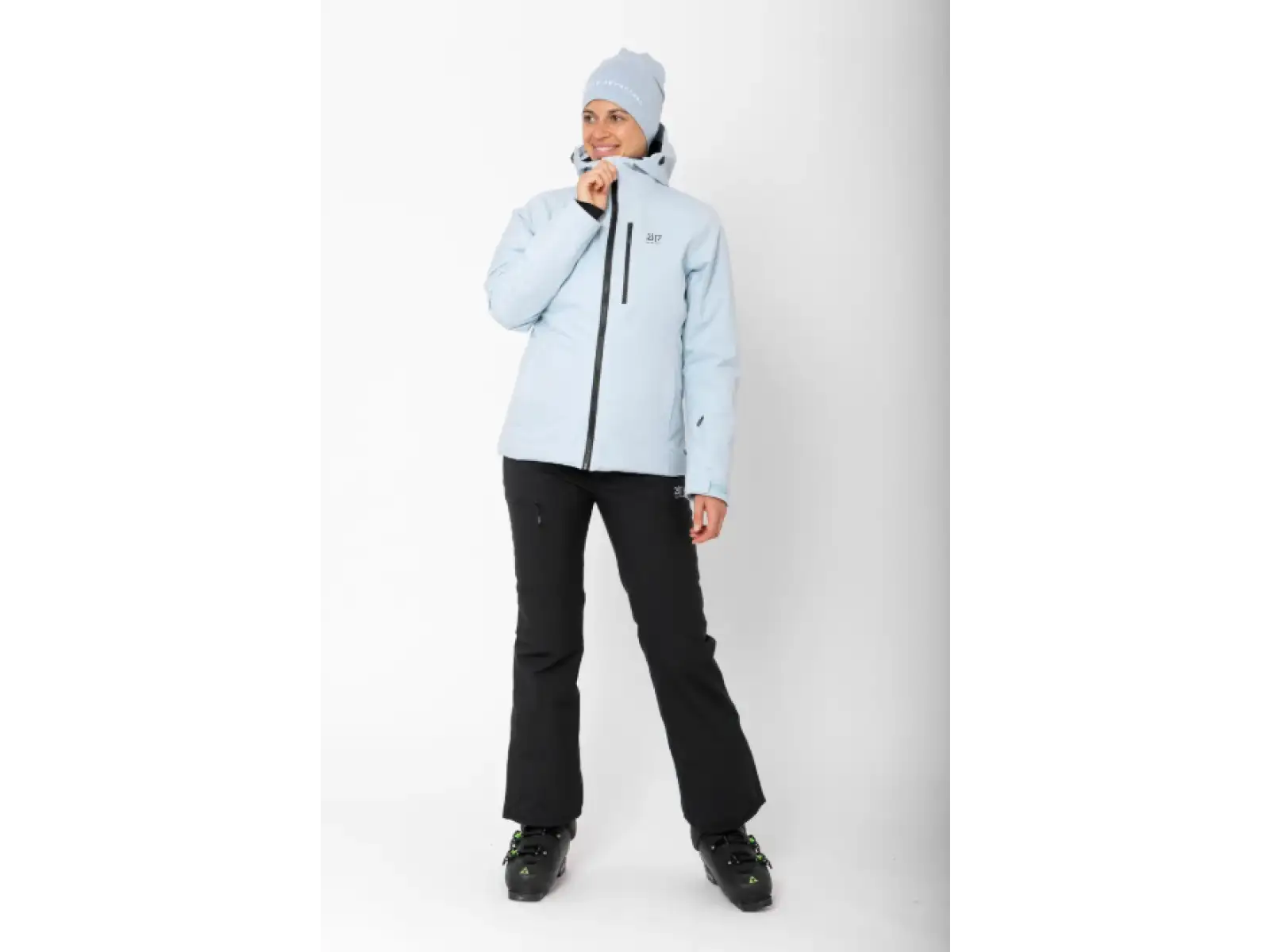 2117 of Sweden Kabo damskie spodnie narciarskie Black
