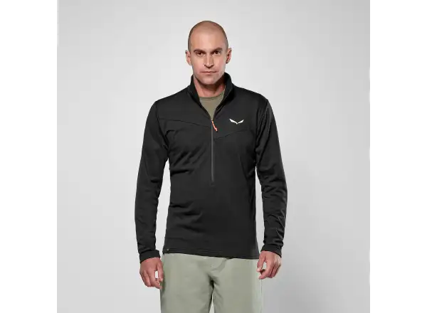 Salewa Puez Cammino Polarlite Half-Zip męska bluza Black Out