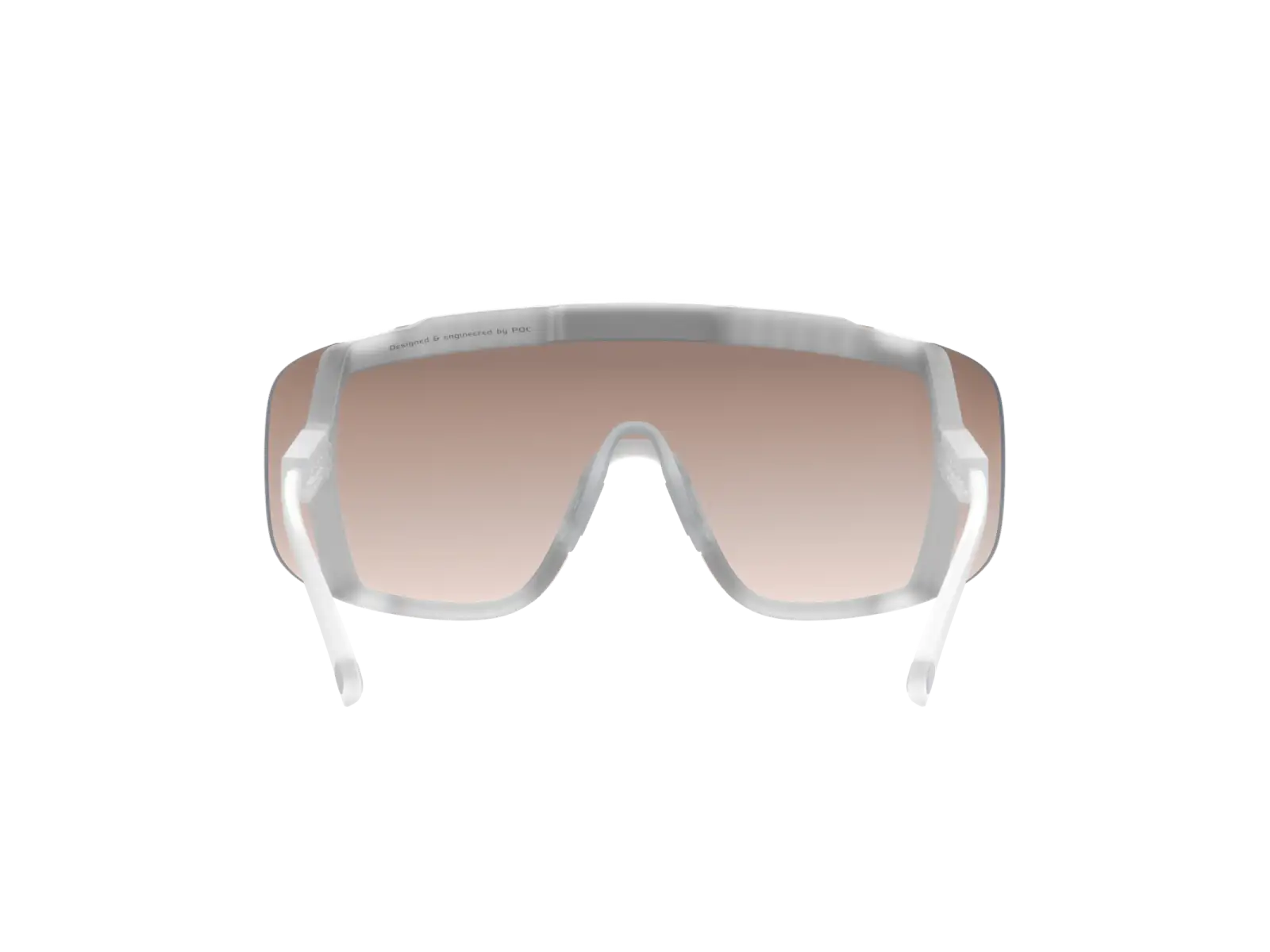 POC Devour okulary Transparent Crystal/Clarity Trail/Partly Sunny Silver
