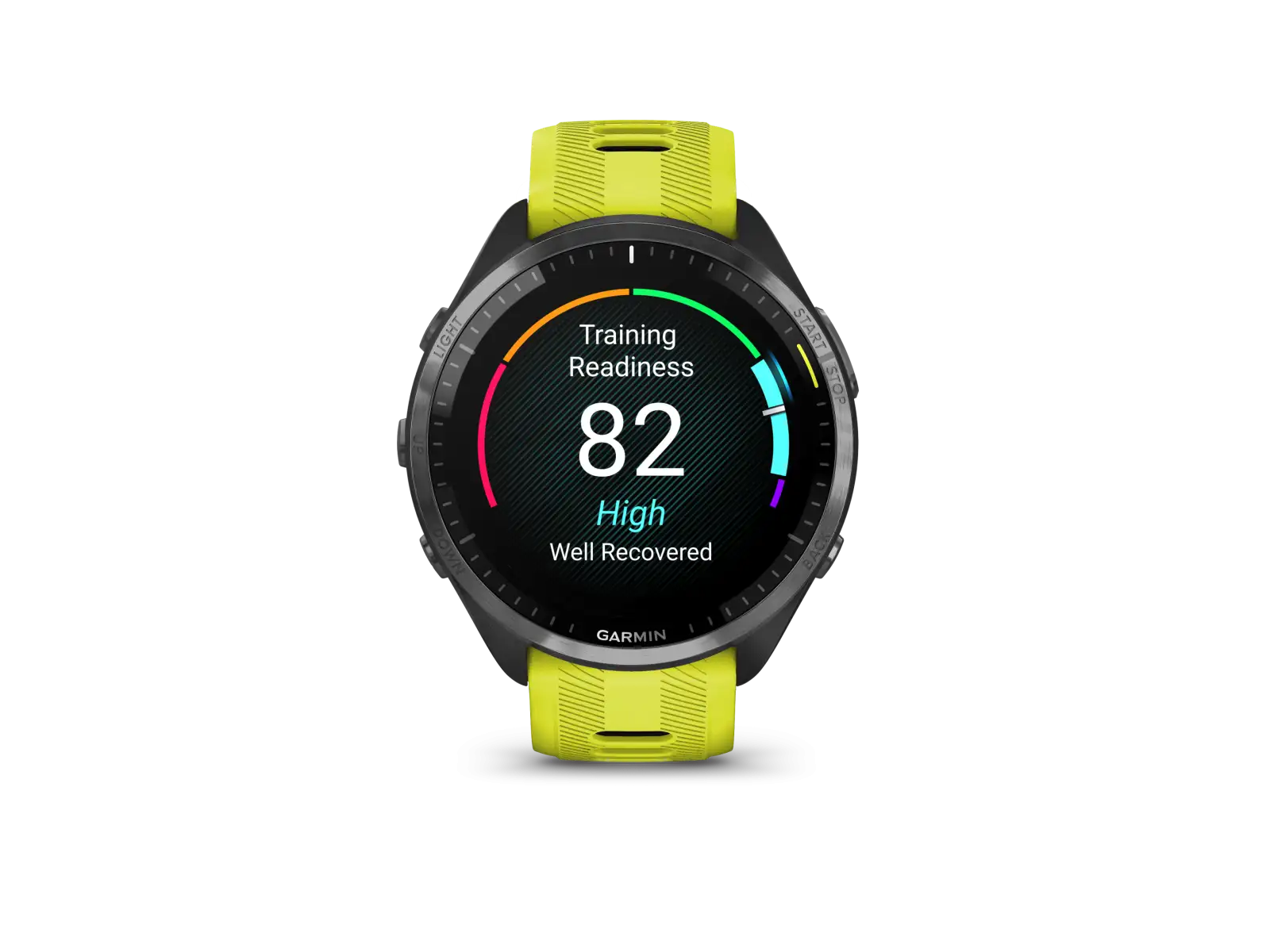 Garmin Forerunner 965 inteligentny zegarek Carbon Grey Titan DLC/Yellow