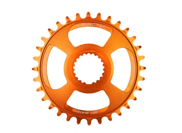 Burgtec Thick Thin DM Shimano tarcza 32 zęby oranżowa