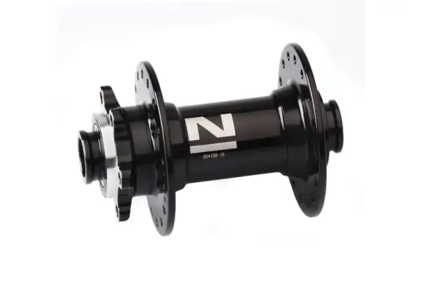 Novatec D041SB-15 przednia piasta czarny N-logo