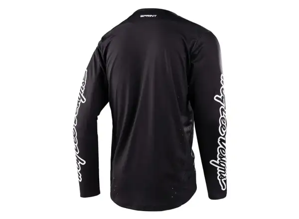 Troy Lee Designs Sprint męska koszulka z długim rękawem Icon Black