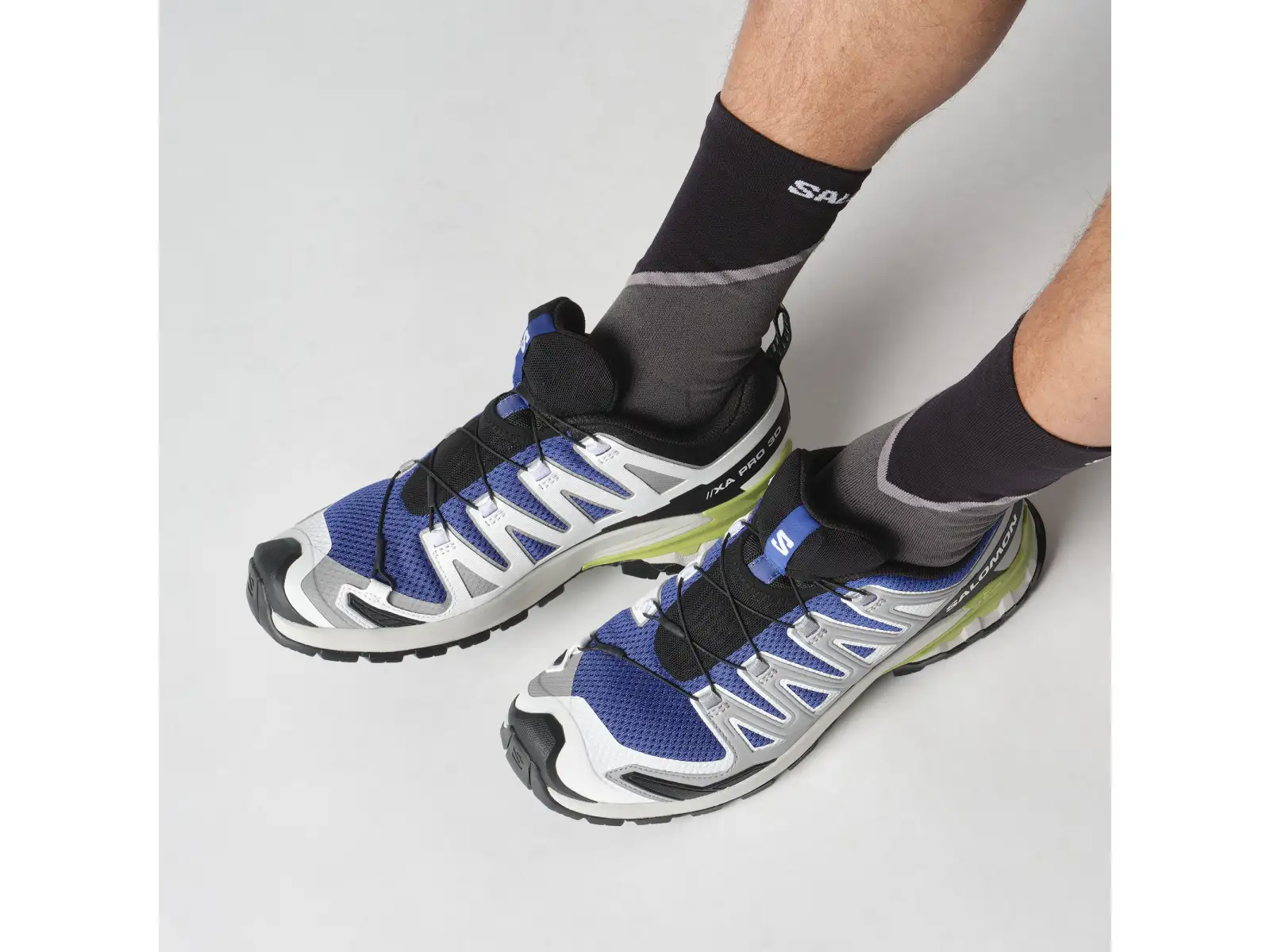 Salomon XA PRO 3D V9 męskie buty do biegania Nautical Blue/Alloy