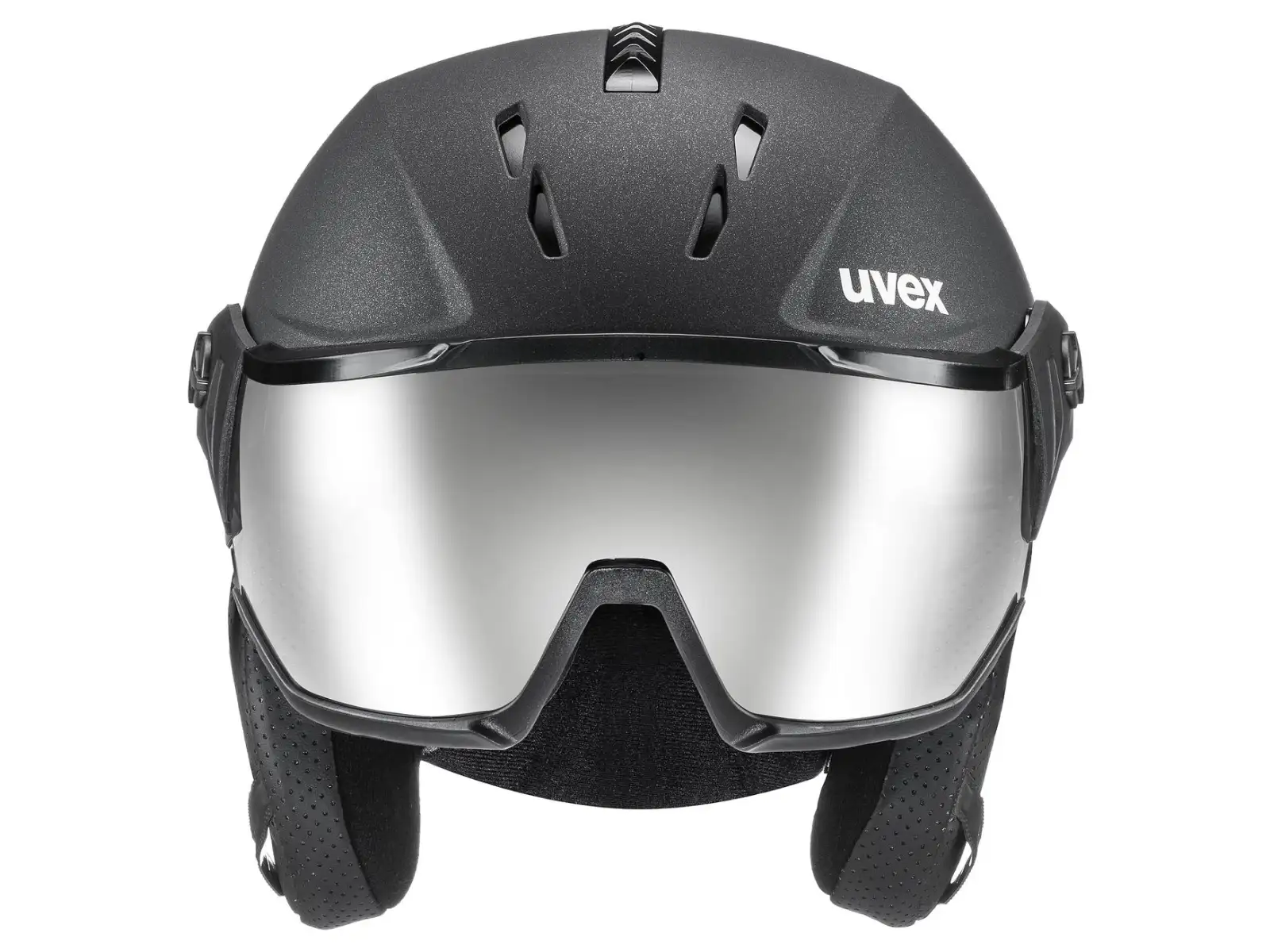 Uvex Instinct Visor kask narciarski black matt