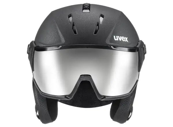 Uvex Instinct Visor kask narciarski black matt