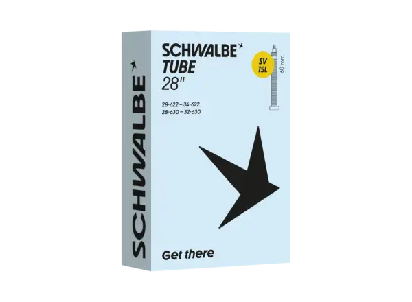 Schwalbe 28" dętka 28-34/622-630 wentyl galuszkowy 60 mm