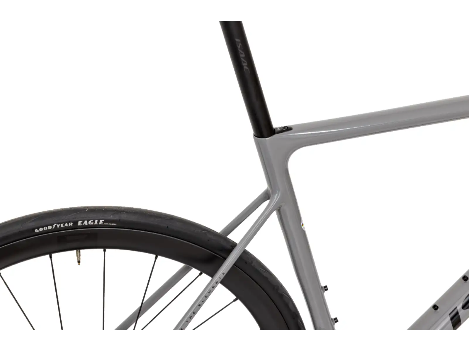 Isaac Element Ultegra Di2 rower szosowy Granite Grey