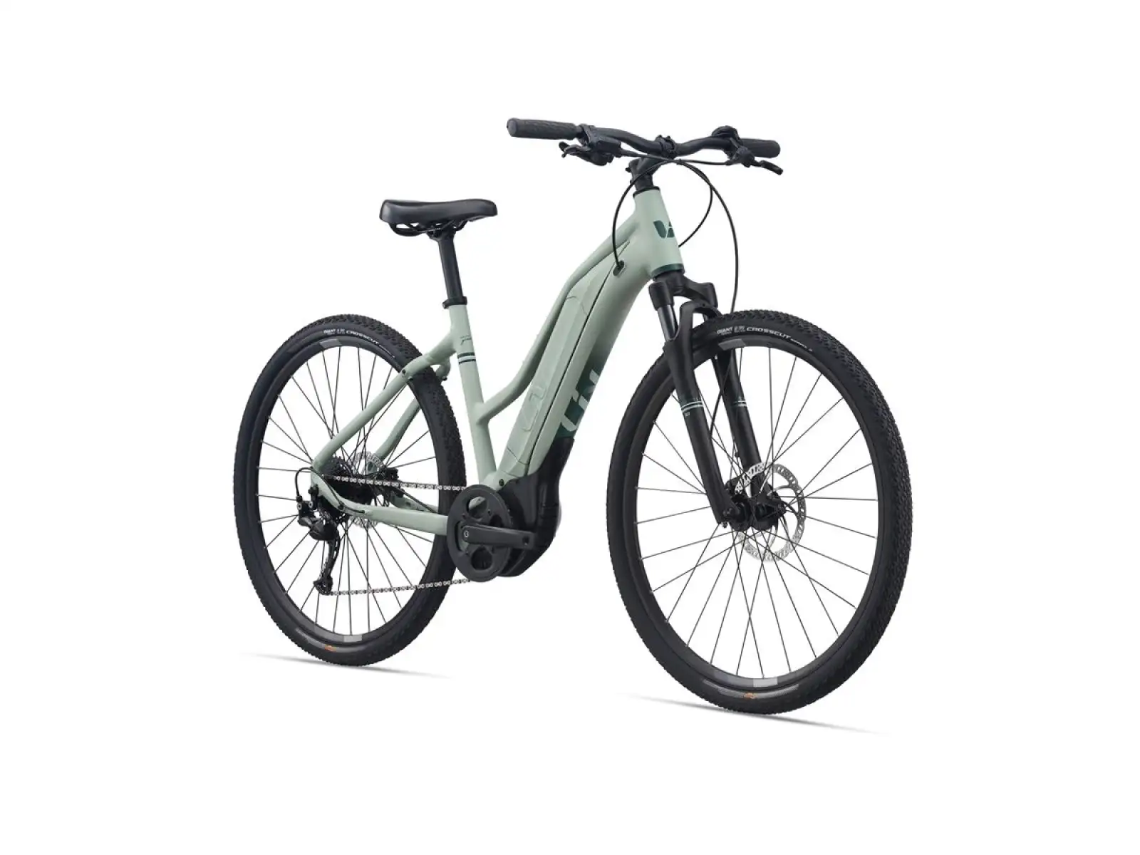 Liv Rove E+ damski rower trekkingowy elektryczny laurel