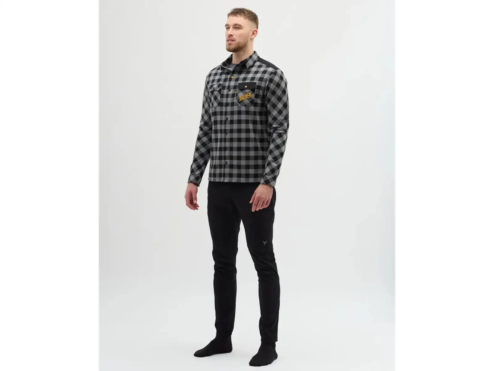 Silvini Farini męska koszula Grey/Tiger