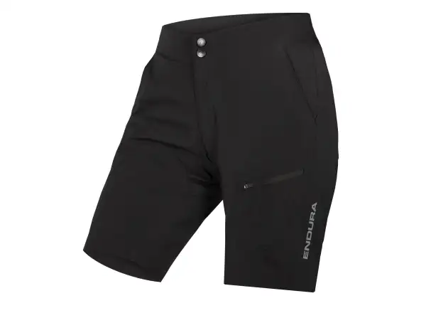 Endura Hummvee Lite damskie szorty z wkładką black