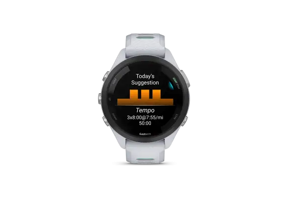 Garmin Forerunner 265S smartwatch Whitestone