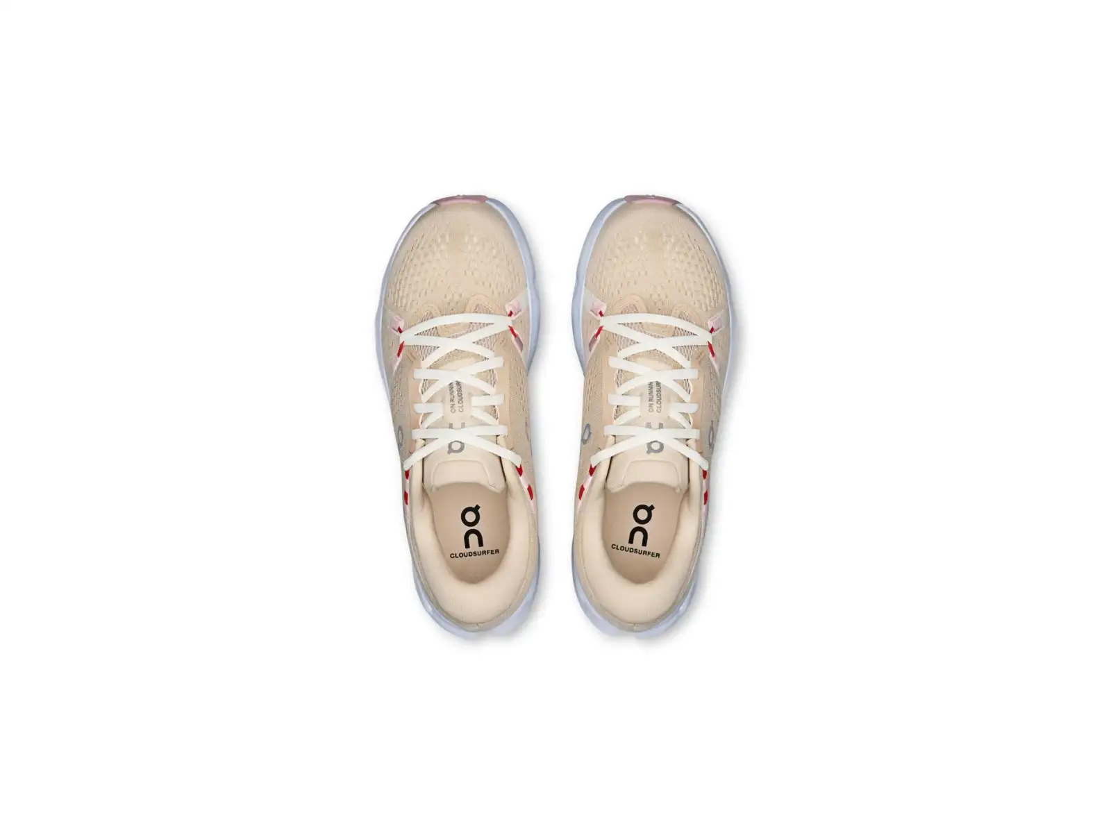 On Cloudsurfer 2 damskie buty do biegania Sand/Ivory