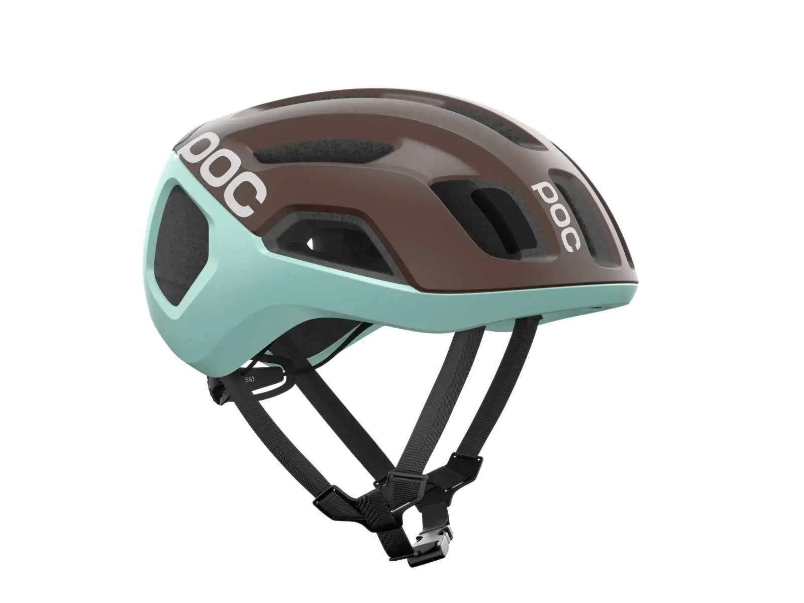 POC Ventral Air MIPS kask Bronzite Brown Matt/Lazurite Blue Matt