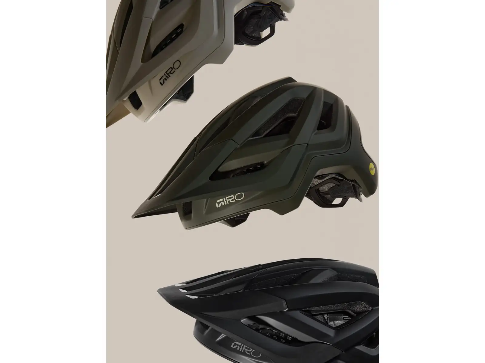 Giro Montaro MIPS III MTB kask Mat Dark Sage/Gloss Dark Sage