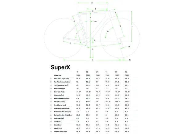 Cannondale SuperX LAB71 A/M zestaw ramy Moonrock