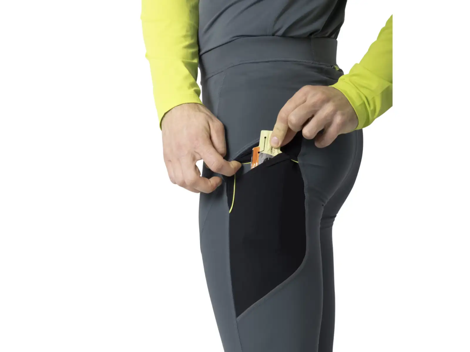 Dynafit Warm Ultra Tights męskie spodnie do biegania Cinder