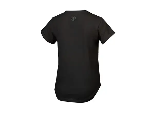 Endura One Clan Organic Tee Camo damska koszulka Black