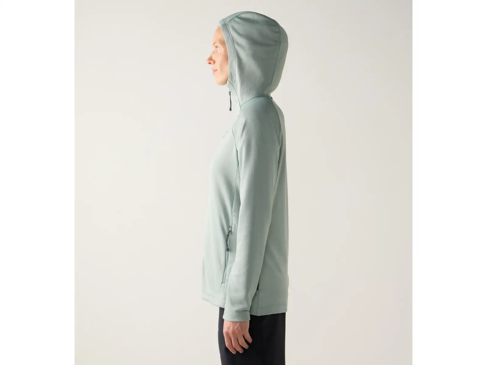 Haglöfs Korp Mid Hood damska bluza Dew Green