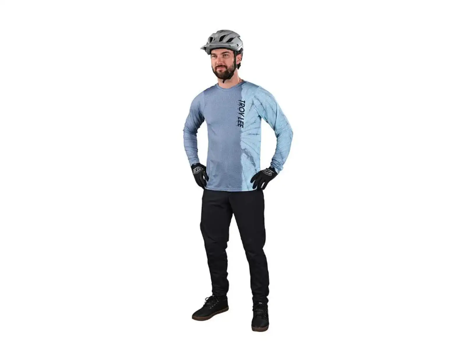 Troy Lee Designs Skyline Air męska koszulka z długim rękawem Half Dye Windward