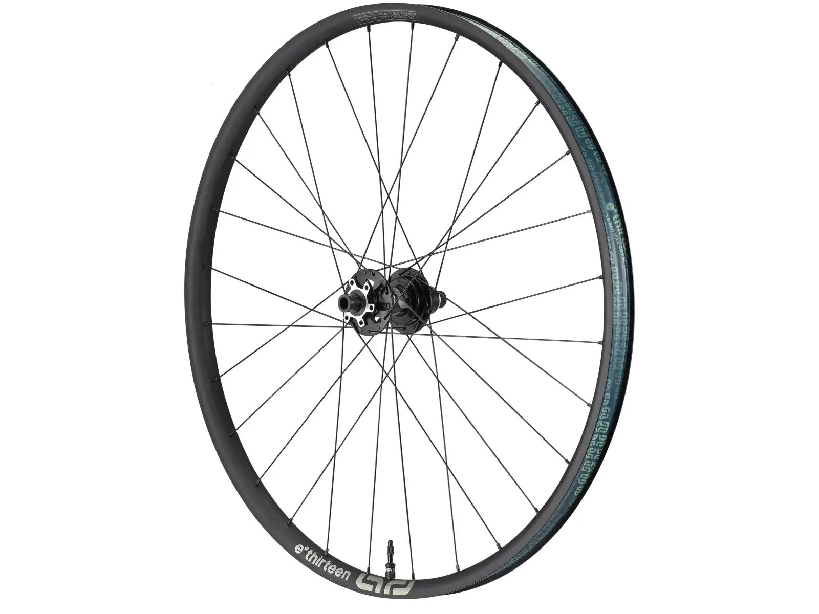 E-13 Sylvan Race Alloy Super Boost 27,5" tylne zaplecione koło bębenek XD Black