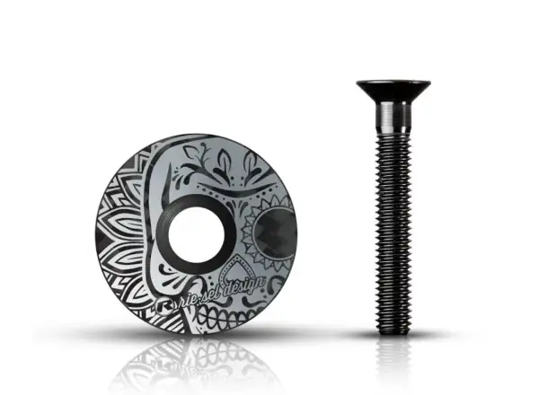 Rie:sel Design Stem:cap nakrętka sterów los muertos grey