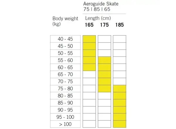 Fischer AEROGUIDE SKATE 85 narty biegowe + RACE SKATE wiązania zestaw