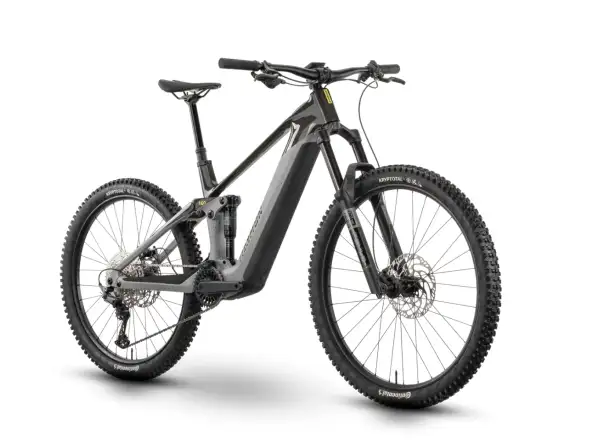Raymon Tarok pełne zawieszenie rower elektryczny Grey sparkle/Carbon/Citron