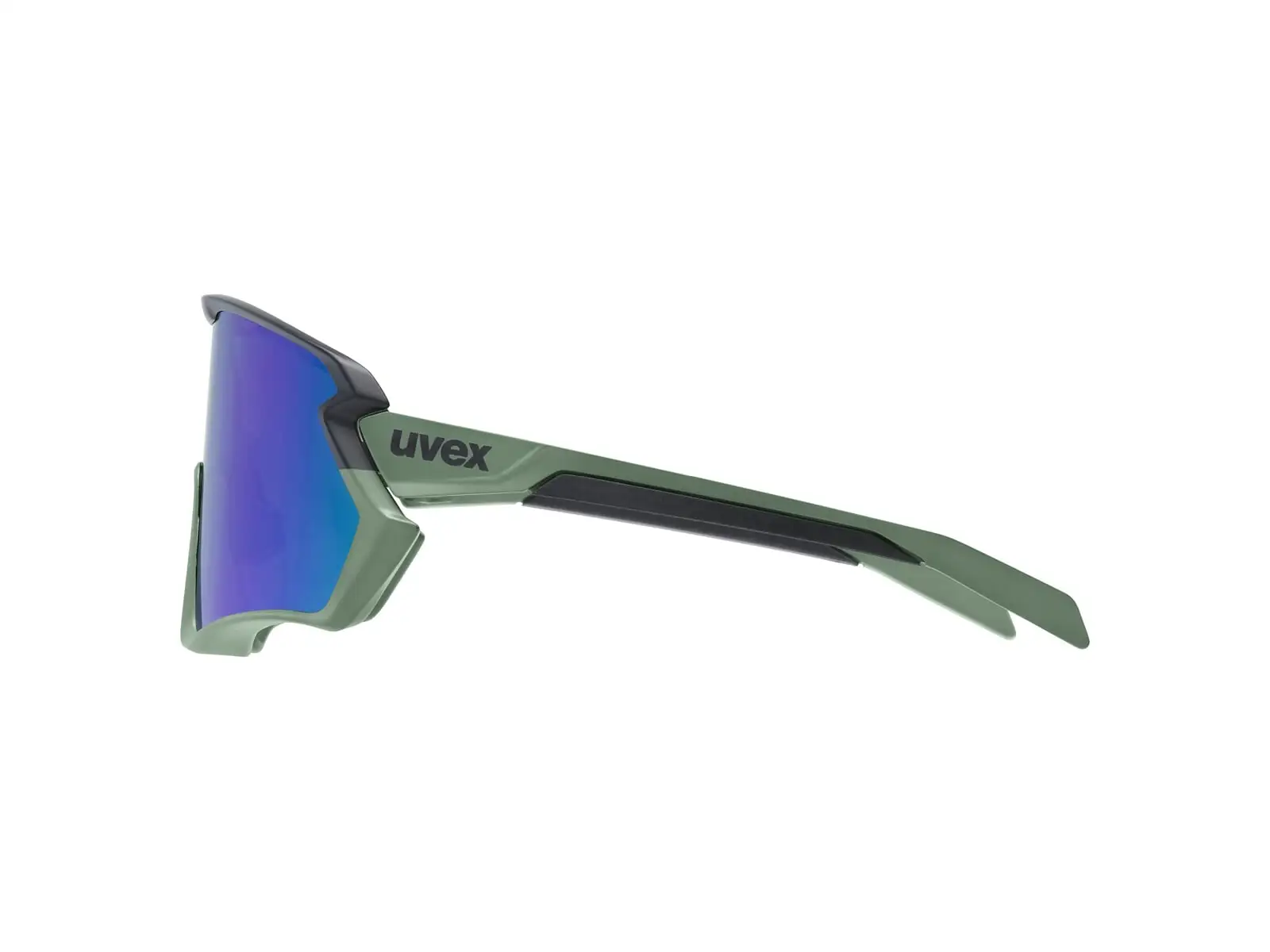 Uvex Sportstyle 231 2.0 okulary Moss Green/Black Matt/Mirror Green