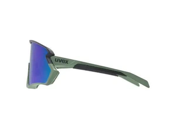 Uvex Sportstyle 231 2.0 okulary Moss Green/Black Matt/Mirror Green