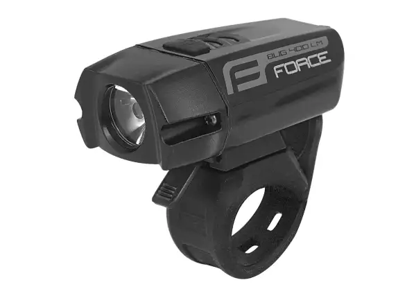 Force Bug 400LM USB przednie światło czarna