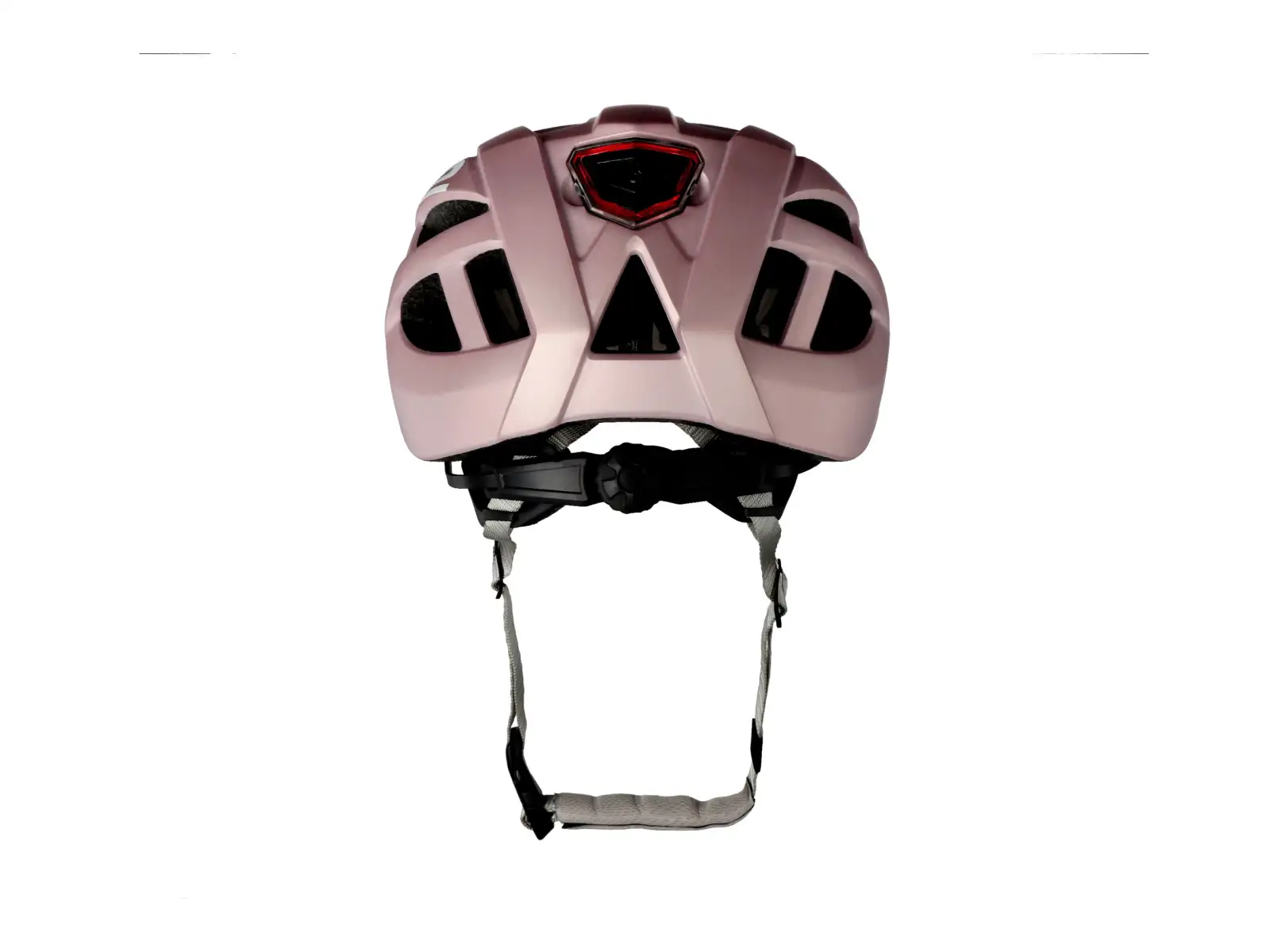 R2 Lumen kask rowerowy biały/pudrowy różowy