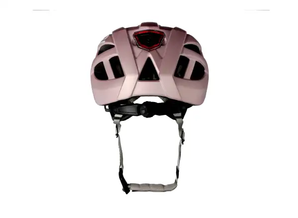 R2 Lumen kask rowerowy biały/pudrowy różowy
