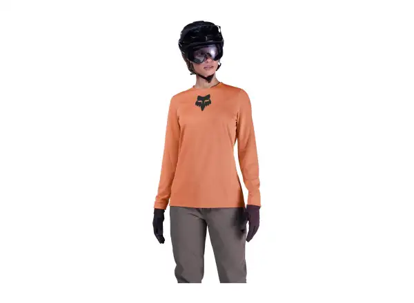 Fox Ranger Fox Head damska koszulka z długim rękawem Coral