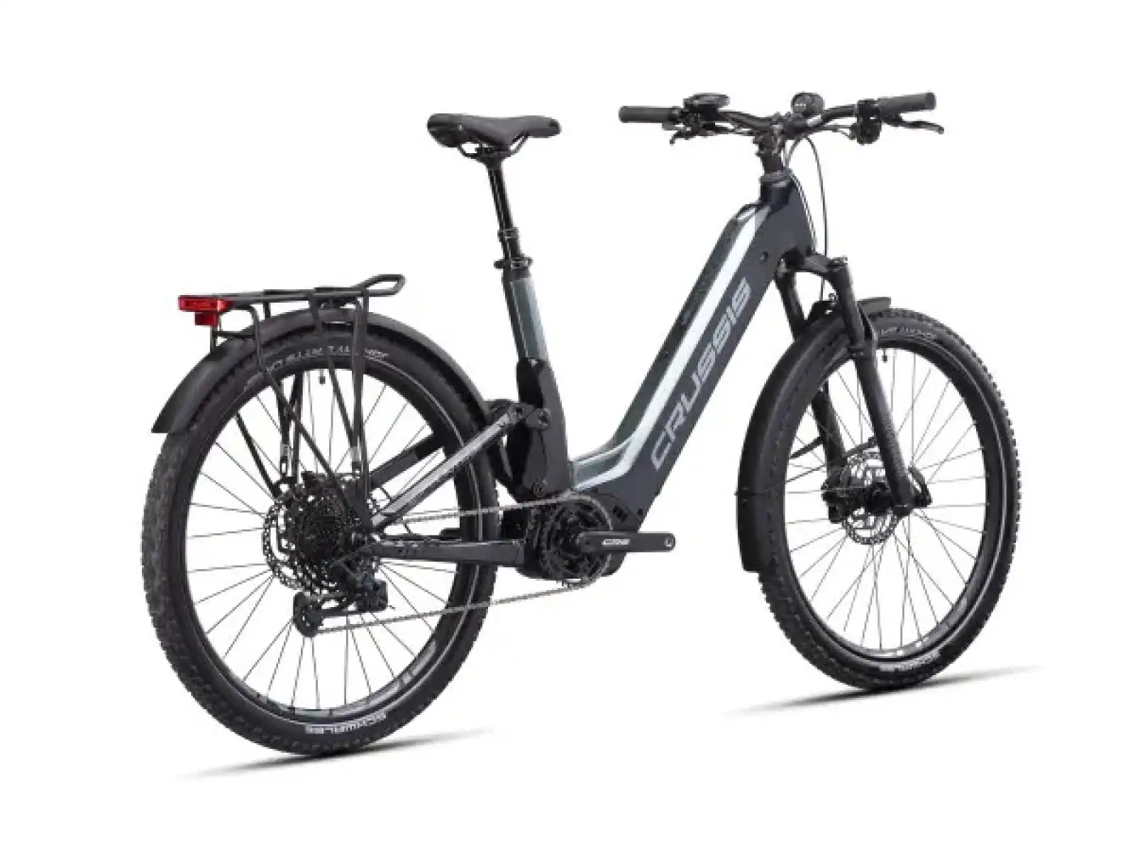 Crussis e-Country full 10.10-M (720 Wh) rower elektryczny w pełni amortyzowany z niskim wejściem
