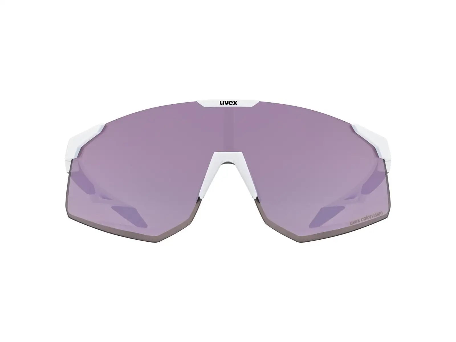 Uvex Pace Perform CV okulary White Matt/Mir. Lav